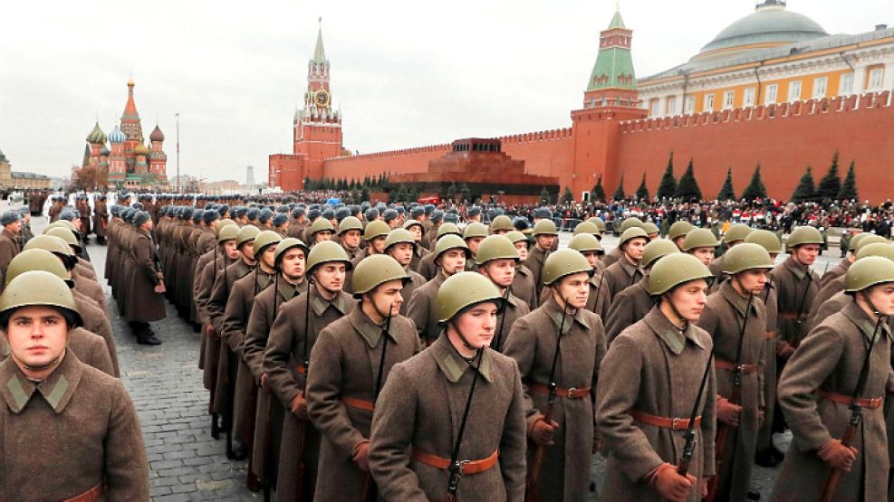 Rusia celebra el centenario de la Revolución de Octubre