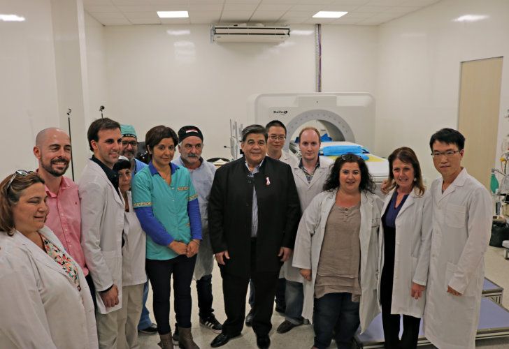 El hospital oncológico cuenta con la última tecnología para el tratamiendo del cáncer.