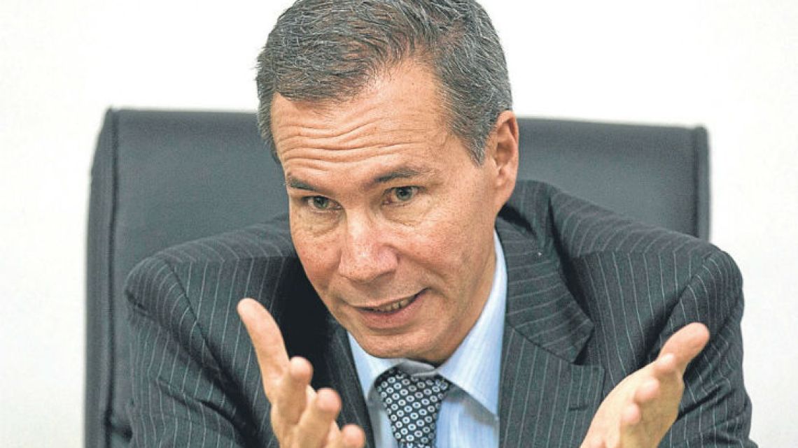 Late AMIA special prosecutor Alberto Nisman, who was found dead of a gunshot wound to his head inside the bathroom of his apartment, on January 18, 2015.