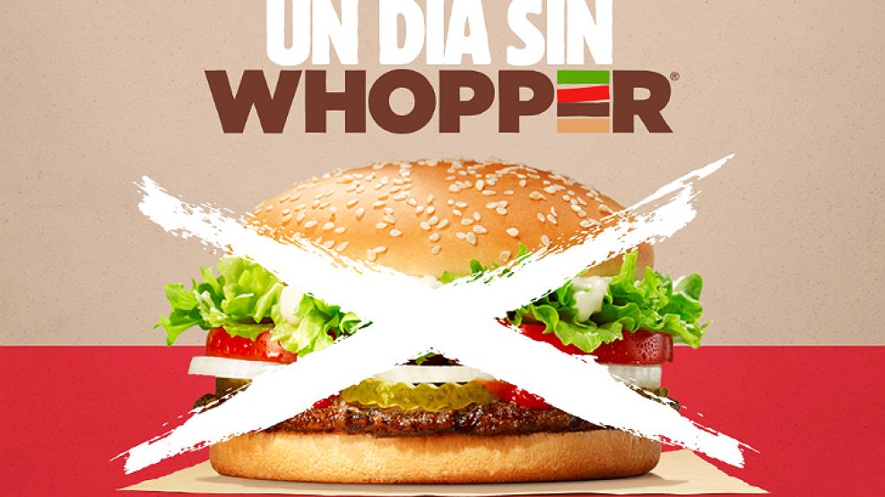 Burger King se sumó a la causa solidaria de la competencia