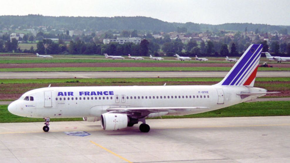 El incidente ocurrió en un vuelo de Air France.