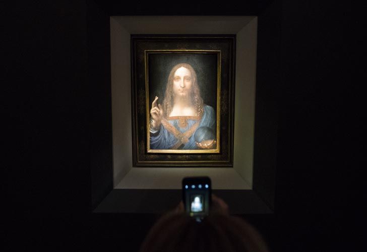 "Salvator Mundi", el lienzo de Leonardo Da Vinci.