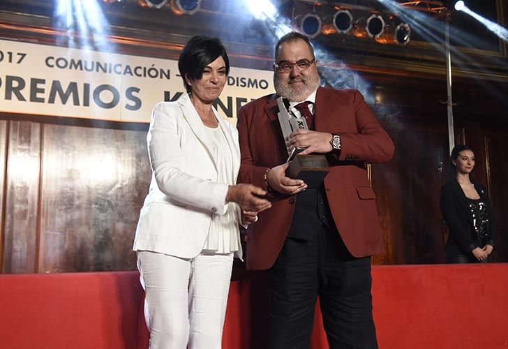 Jorge Lanata, otros de los premiados.