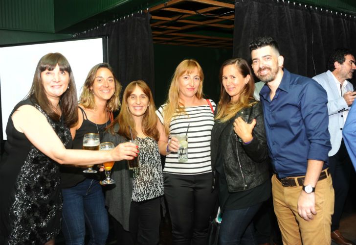 Silvina Di Como (Break!), Carolina Tapi (Ake Music), Laura Costa (Pop Art), Bárbara Thumann (DG/T4F), Julieta Fazio (6 Pasos) y Jorge Velando (Break!).