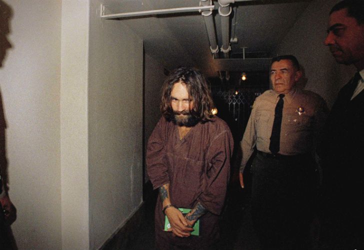 Charles Manson, uno de los criminales más peligrosos de Estados Unidos.