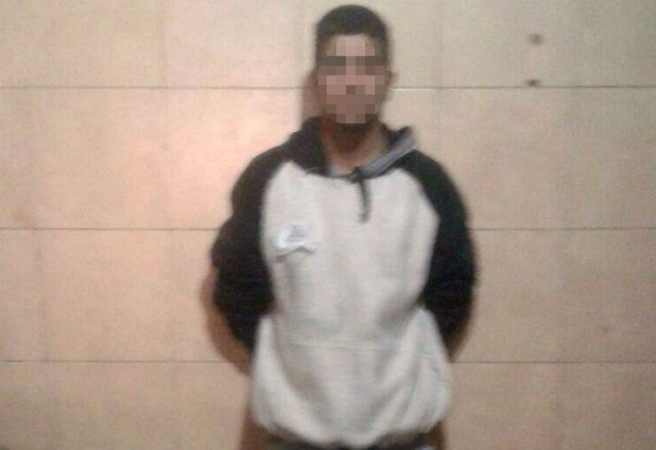 Miguel Damián Ortiz, de 21 años, pareja de Yésica y sospechoso por el crimen. Está preso. 