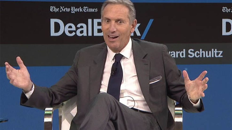 El CEO mundial de Starbucks, Howard Shultz