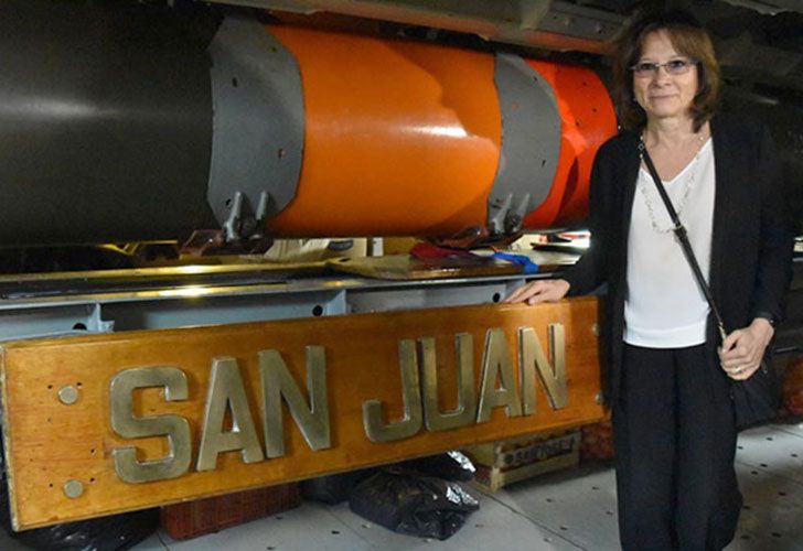 Fotos del submarino ARA San Juan en Ushuaia