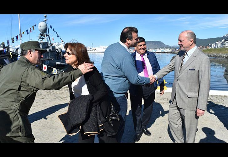 Fotos del submarino ARA San Juan en Ushuaia