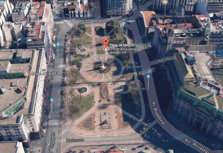 El proyecto de remodelación y puesta en valor de la histórica Plaza de Mayo.