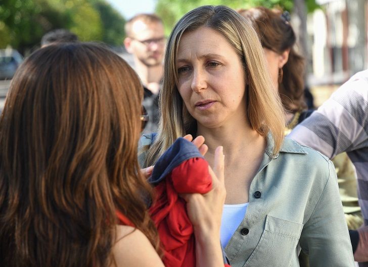 Myriam Bregman también estuvo en el lugar. 