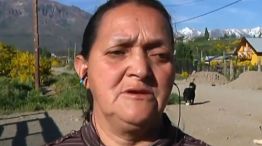 Graciela Salvo, madre del fallecido joven mapuche Rafael Nahuel.