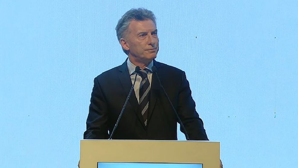 Discurso de Macri durante la presentación de la presidencia argentina del G20.