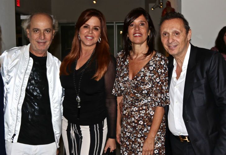 Eduardo Marturet, Maria Celeste Arraras, Daniel y Patricia Maman.