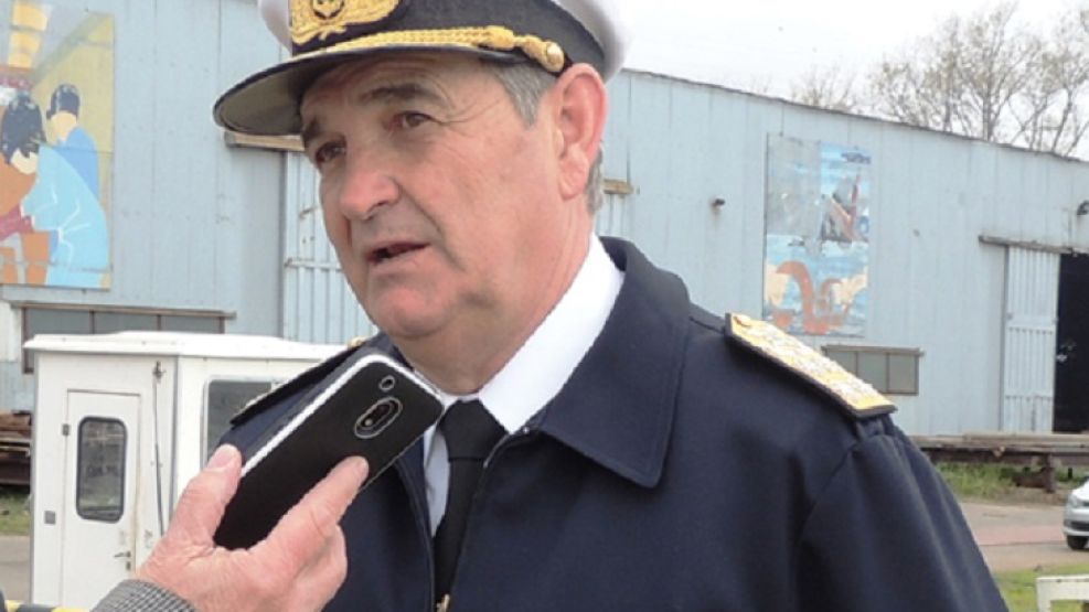 Marcelo Srur, almirante y jefe del Estado Mayor de la Armada argentina