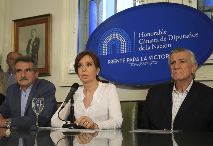 CFK agradeció "a todos aquellos y aquellas que, sin formar parte de nuestro espacio político, se han solidarizado".