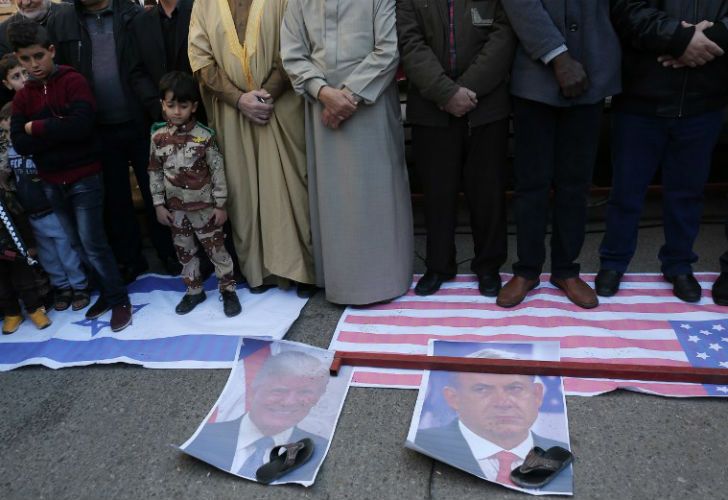 Los palestinos habían sido convocados el viernes en Jerusalén, Cisjordania ocupada y en la Franja de Gaza a un "día de ira".