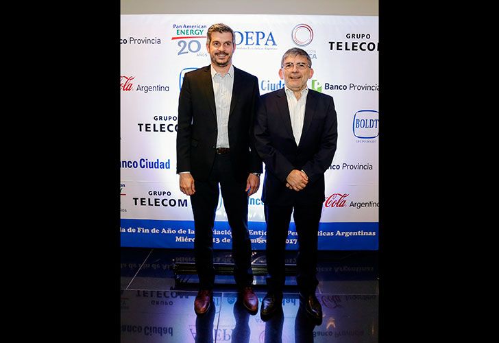 La cena por el 55º aniversario de la Asociación de Entidades Periodísticas Argentinas (Adepa), que se realizó en el Hotel NH City de Buenos Aires.