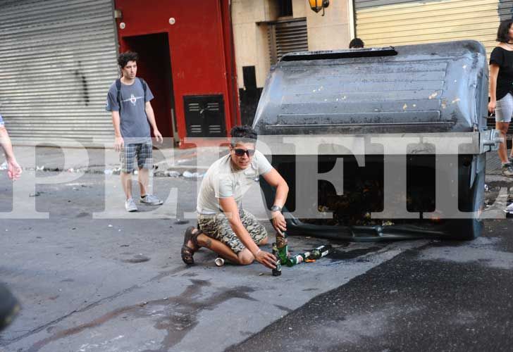 Los enfrentamientos en la zona del Congreso dejaron más de 30 heridos.