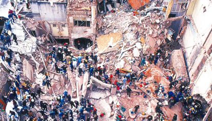ATENTADO. El ataque terrorista con coche bomba en 1994 dejó 85 muertos y 300 heridos.