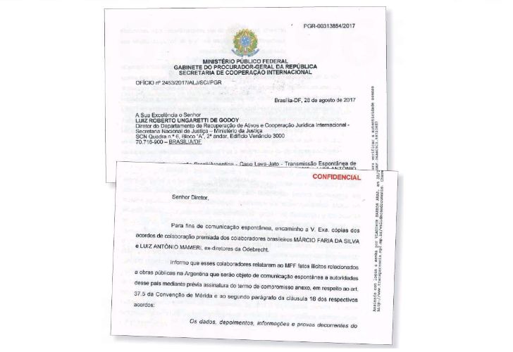 Los documentos ofrecen los testimonios de dos ejecutivos de Odebrecht en Argentina