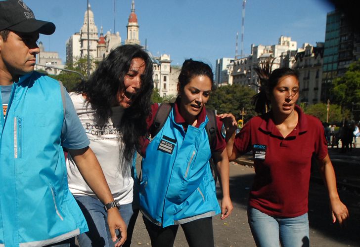 Reforma Previsional: Batalla campal en el Congreso - Ph: Sergio Piemonte