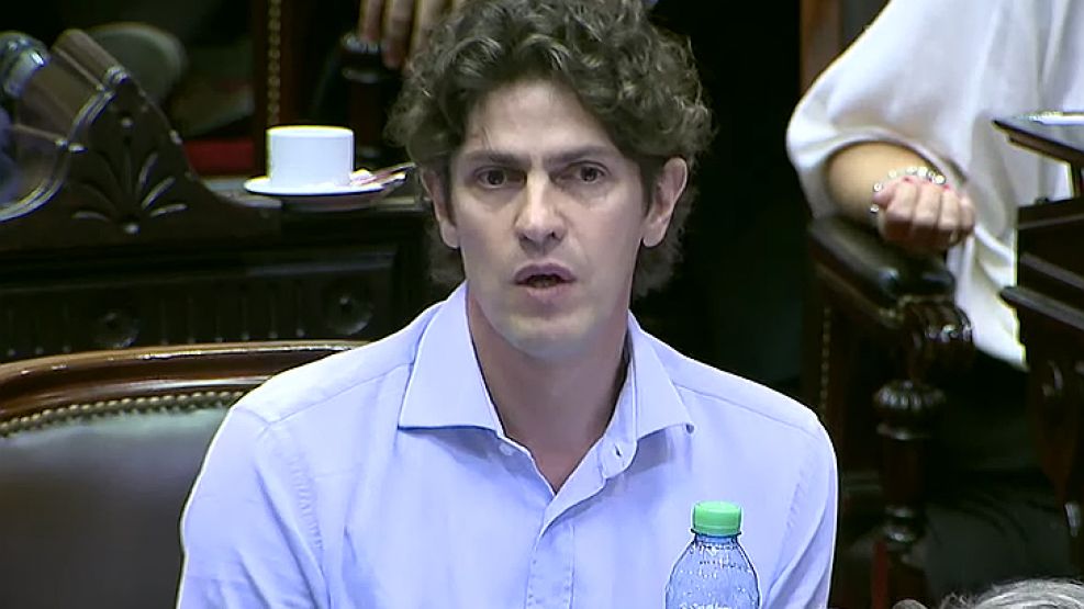 Martín Lousteau habló en la sesión de este miércoles en Diputados sobre la agresión sufrida.