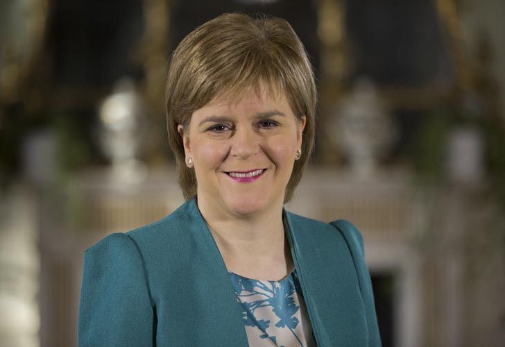 Nicola Sturgeon, Ministra principal de Escocia.