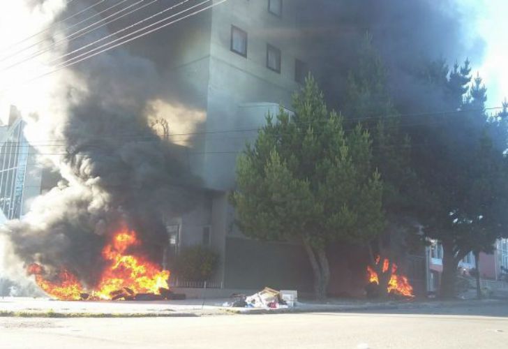 Incidentes en la legislatura de Santa Cruz. 