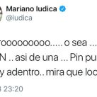 Mariano Iudica contra Juanita Viale
