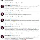 Tuits Moria contra Mengolini