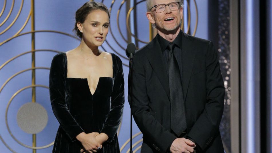 Natalie Portman-Times Up-Golden Globes