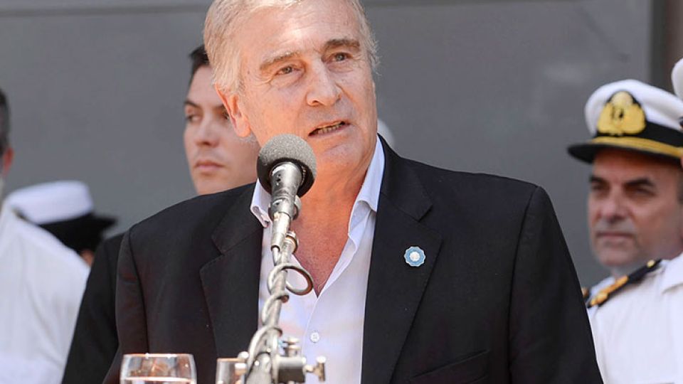 Ministro de defensa, Oscar Aguad