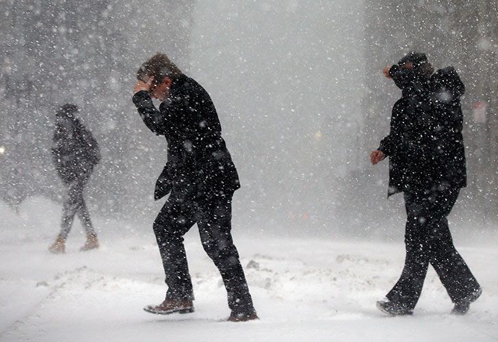 Estados Unidos enfrenta unas de las peores nevadas en su historia