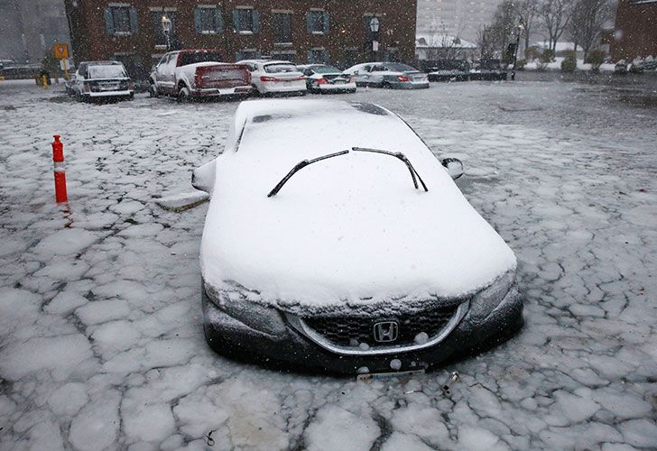 Estados Unidos enfrenta unas de las peores nevadas en su historia