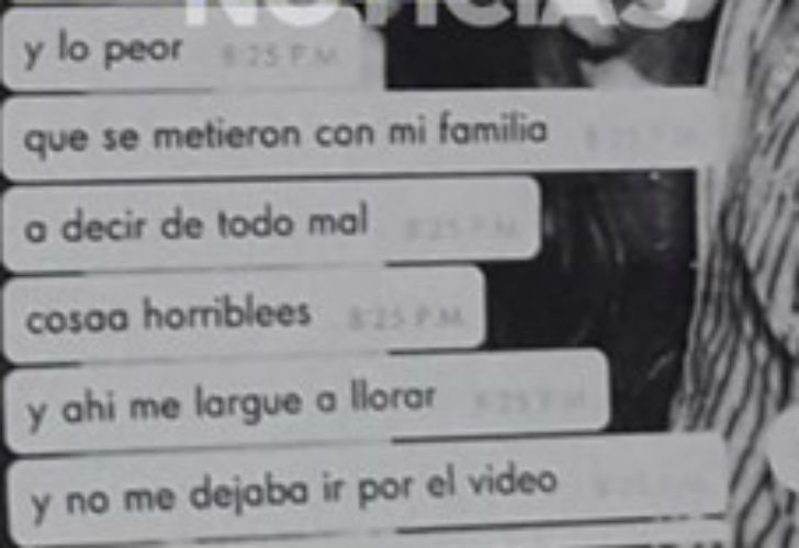 Los polémicos chats de Pastorizzo con un amigo sobre su relación con Nahir Galarza