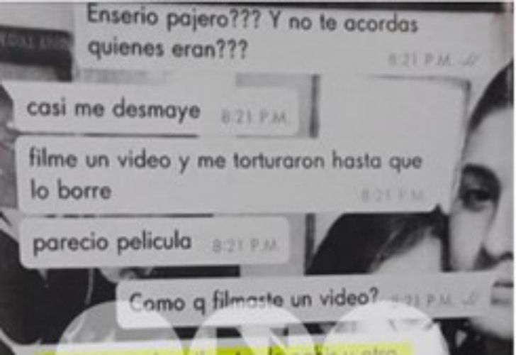 Los polémicos chats de Pastorizzo con un amigo sobre su relación con Nahir Galarza