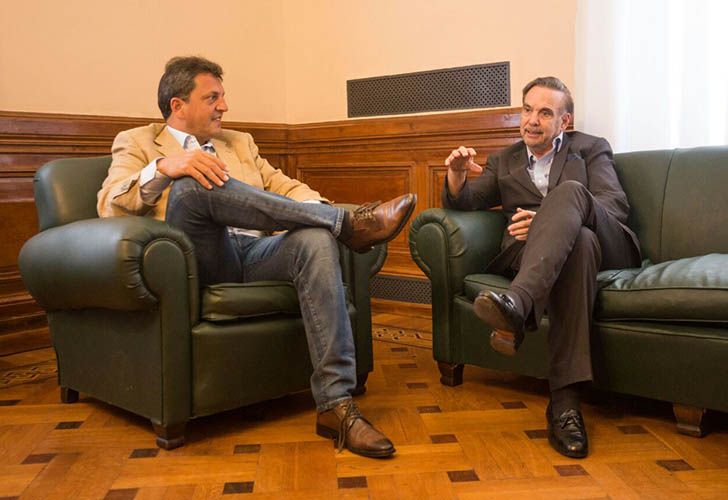 Sergio Massa y Miguel Ángel Pichetto