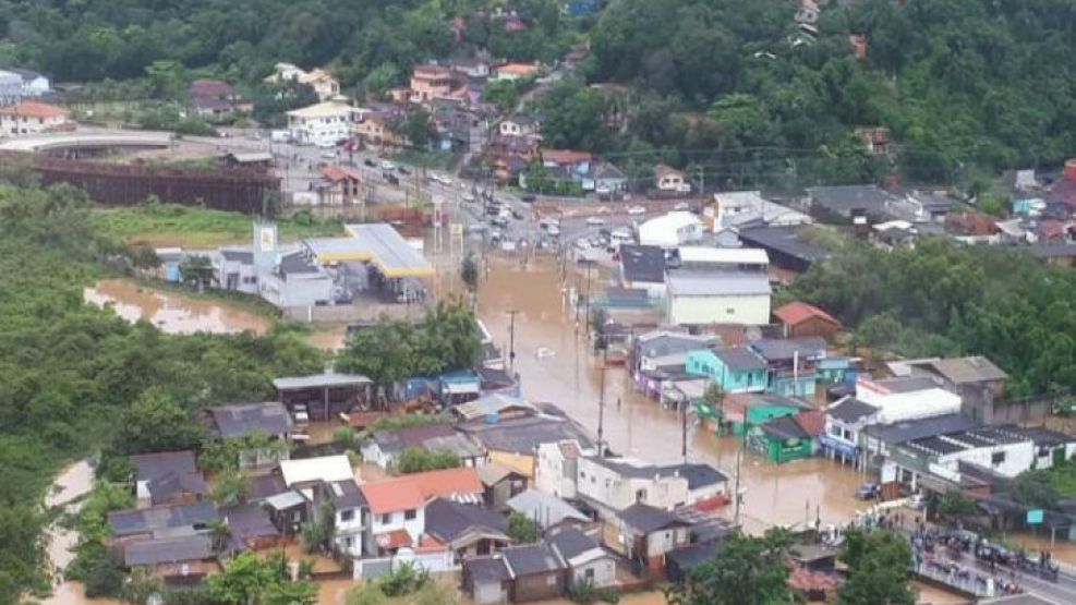 inundación florianópolis