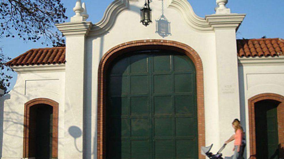 La fachada de la Quinta de Olivos.