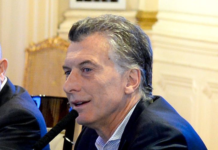 El presidente Mauricio Macri, en Casa Rosada