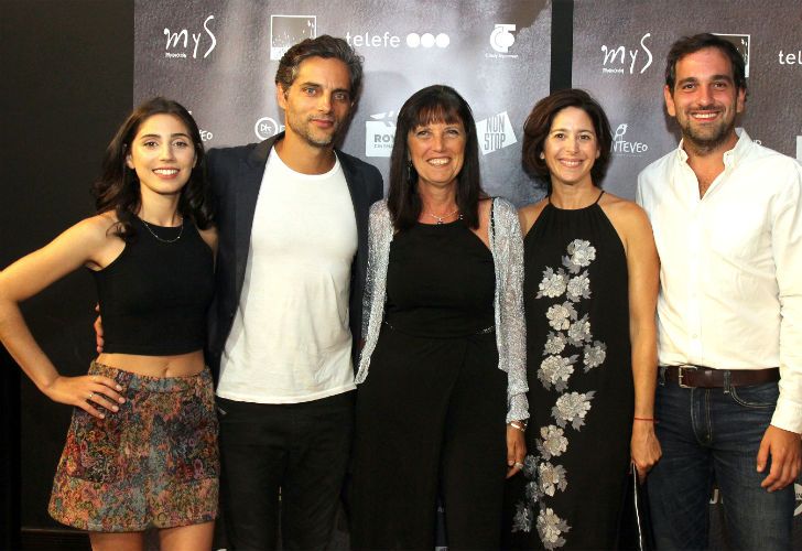 Zoe Hochbaum, Joaquín Furriel, Claudia Piñeiro, Laura Novoa y Nicolás Gil Lavedra.