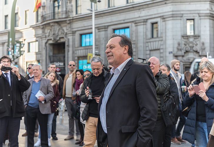 El ministro de Turismo de la Nación, Gustavo Santos.