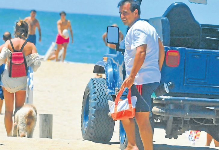 Vacaciones. Mario Quintana se fue esta semana a Cariló, donde tiene una casa de US$ 2,5 millones.