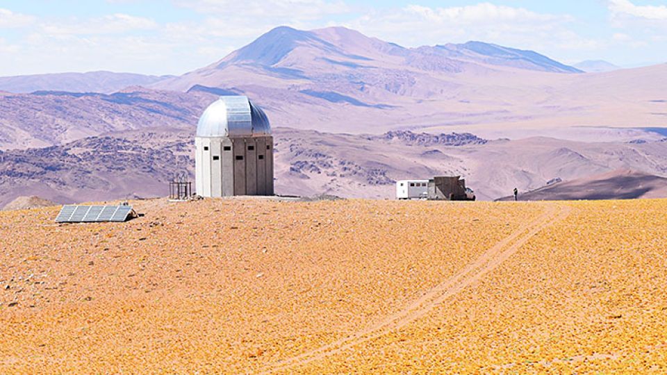 Avance. Comenzaron a llegar a Salta las primeras piezas del telescopio Llama, que se instalará en Altos Chorrillos.