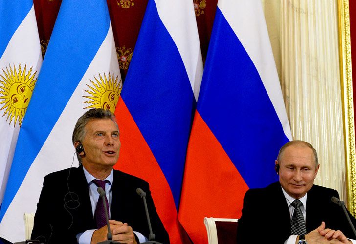 Macri de gira por Rusia