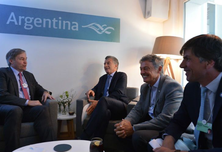 El presidente Mauricio Macri mantuvo un encuentro con David MacLennan, CEO de la estadounidense Cargill, comercializadora de materias primas agrícolas.