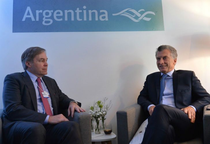 El presidente Mauricio Macri mantuvo un encuentro con David MacLennan, CEO de la estadounidense Cargill, comercializadora de materias primas agrícolas.