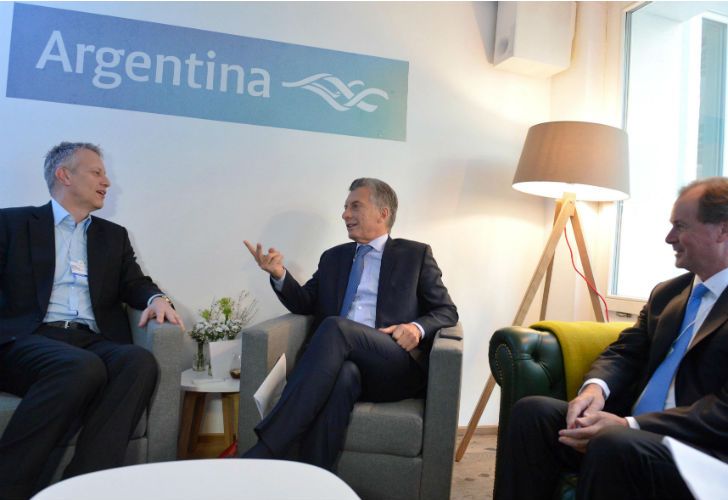 El presidente Mauricio Macri se reunió con James Quincey, director ejecutivo y CEO de Coca Cola.