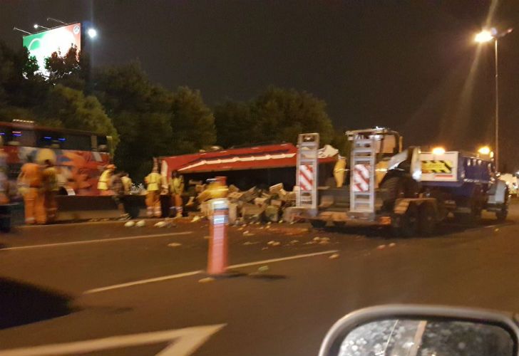 Doble choque en Panamericana que dificulta la llegada a CABA.